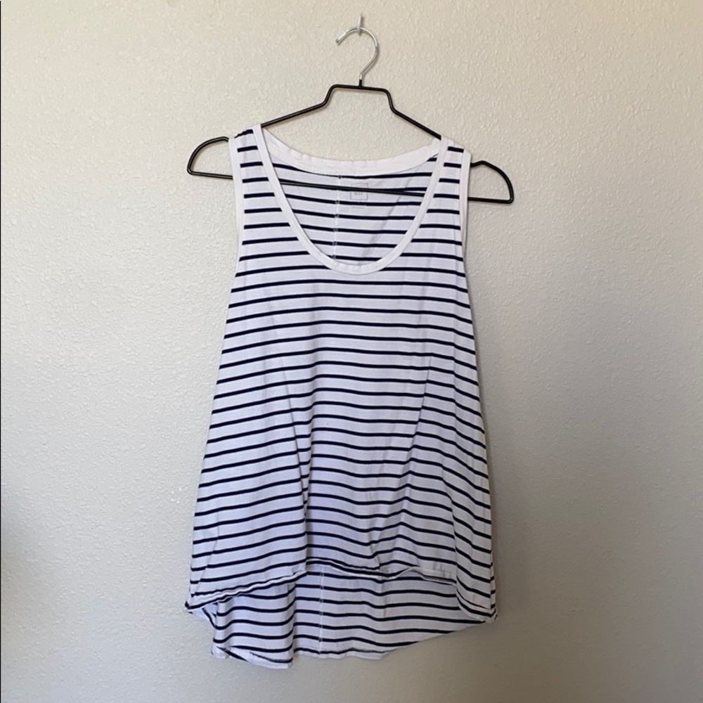 High low muscle tank